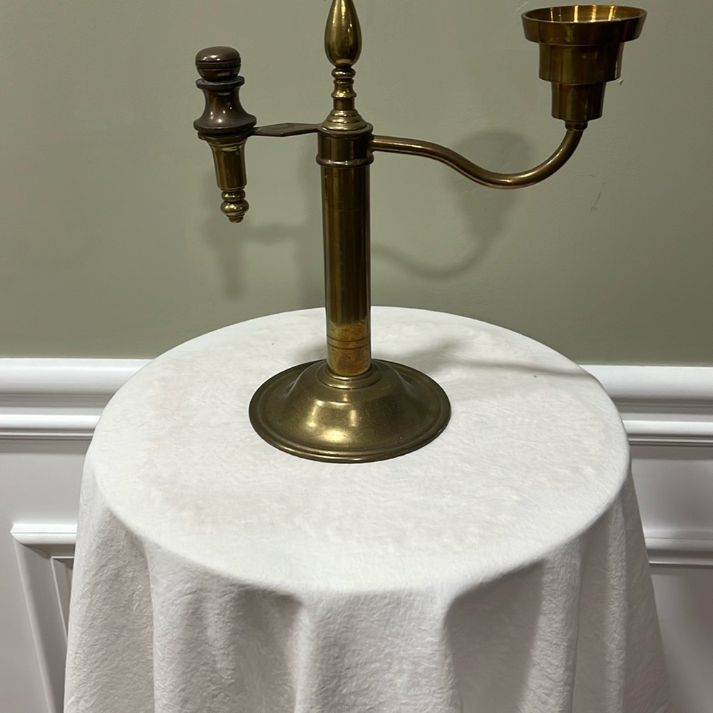 Neiman Marcus Brass Candle Holder